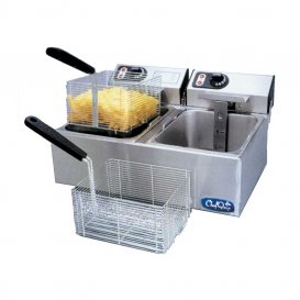 ChefQuip Electric Countertop Fryer – Double Tank – FFA3002 ChefQuip Electric Countertop Fryer – Double Tank – FFA3002