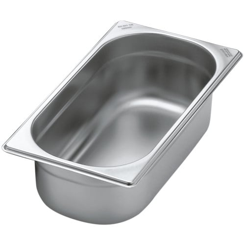 1/3 GN 100mm Deep Stainless Steel Gastronorm Pan / Container