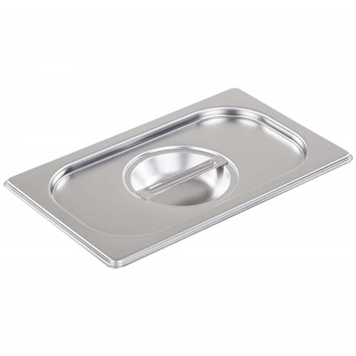 1/3 GN Stainless Steel Gastro Pan/Container Lid – Solid Lid