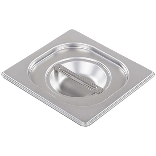 1/6 GN Stainless Steel Gastro Pan/Container Lid – Solid Lid