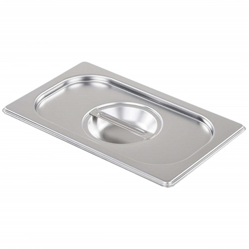 1/9 GN Stainless Steel Gastro Pan/Container Lid – Solid Lid
