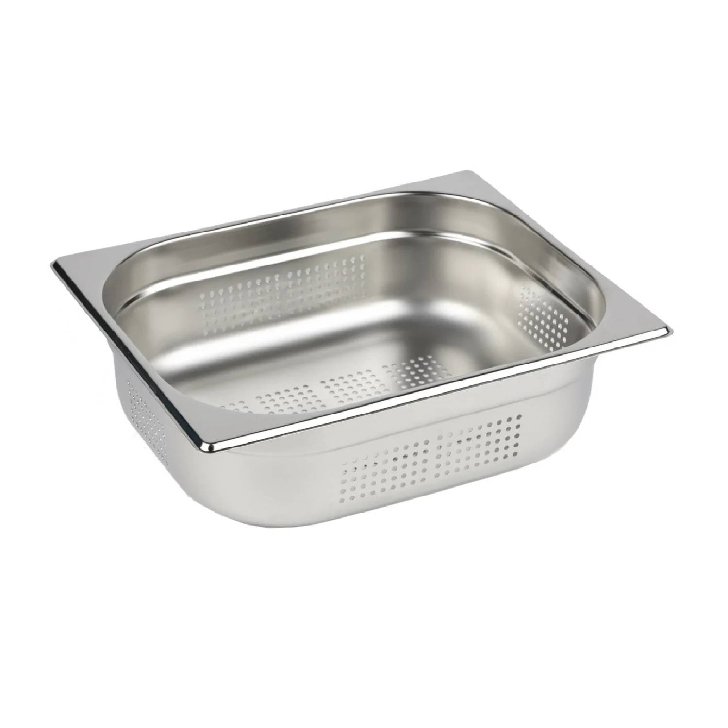 1/1 GN 150 mm Deep Stainless Steel Perforated Gastronorm Pan / Container