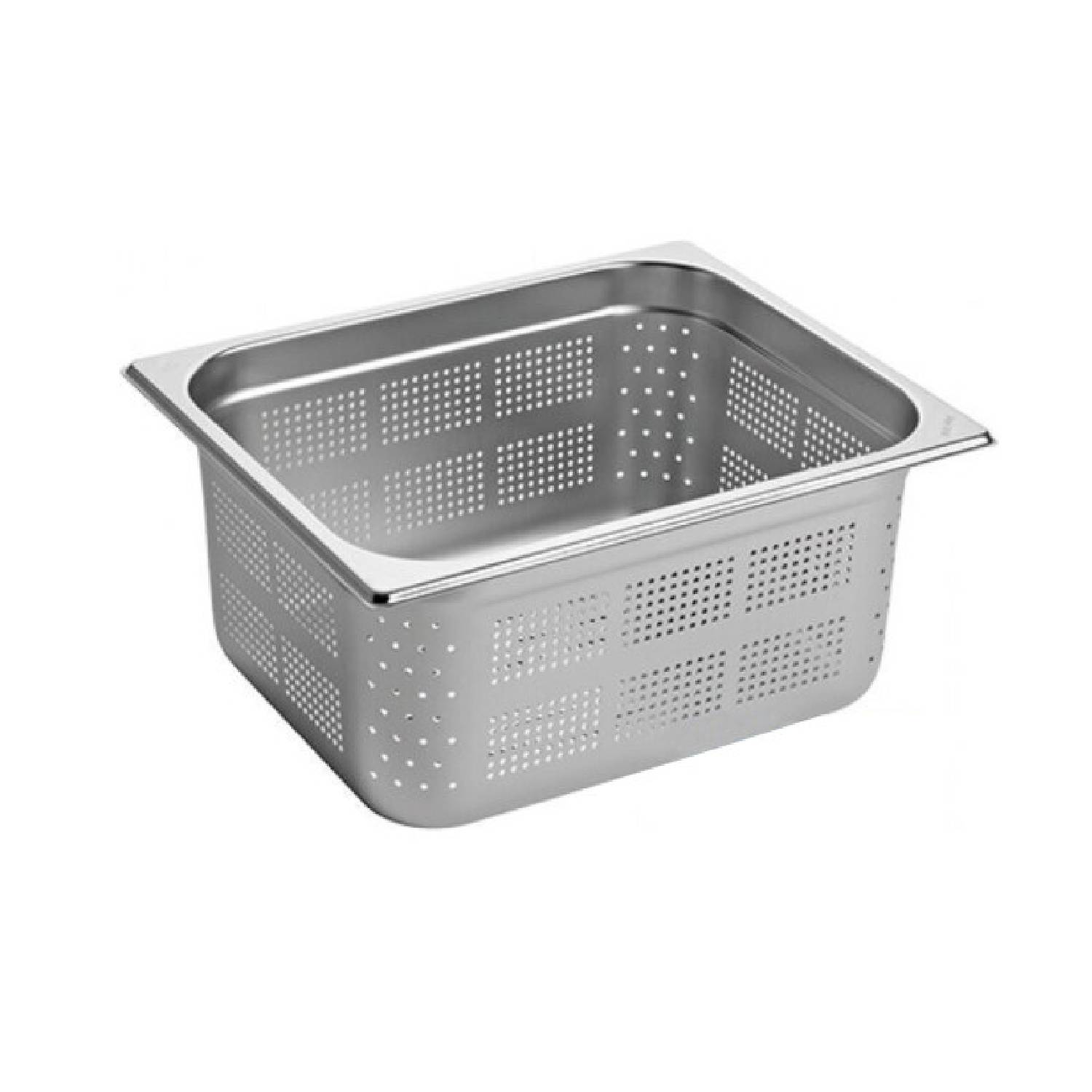 1/2 GN 150 mm Deep Stainless Steel Perforated Gastronorm Pan / Container