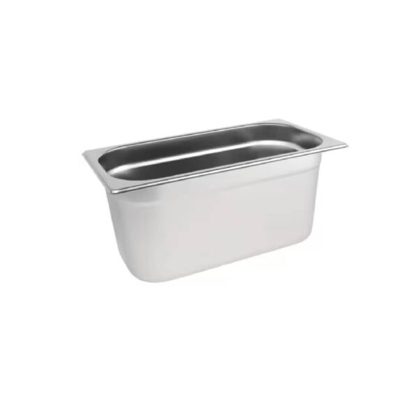 1/3 GN 150mm Deep Stainless Steel Gastronorm Pan / Container