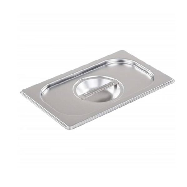 1/4 GN Stainless Steel Gastro Pan/Container Lid – Solid Lid
