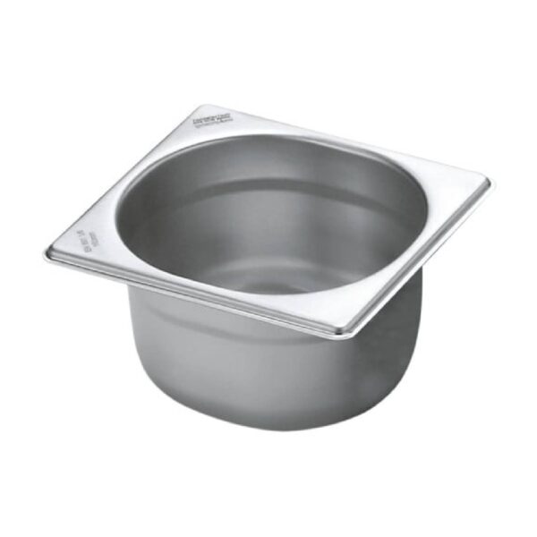 1/6 GN 100mm Deep Stainless Steel Gastronorm Pan / Container