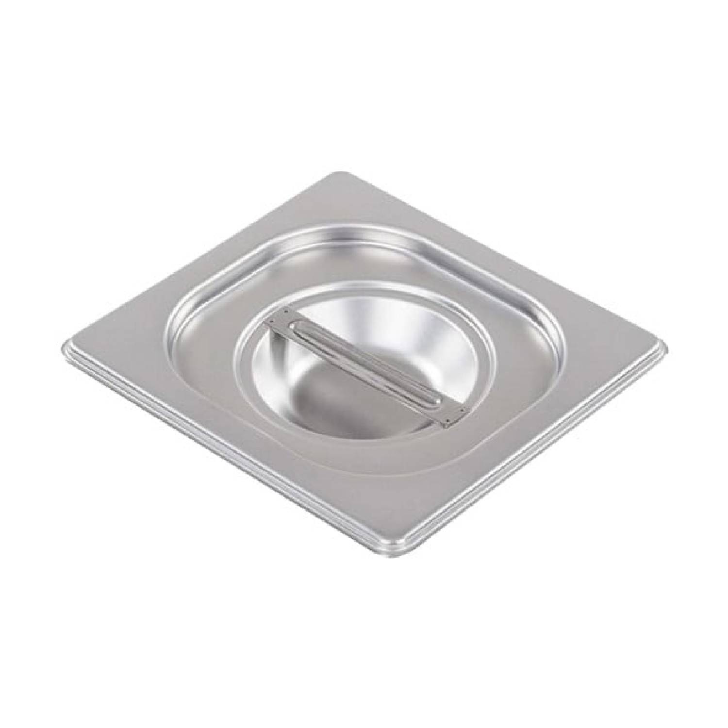 1/6 GN Stainless Steel Gastro Pan/Container Lid – Solid Lid