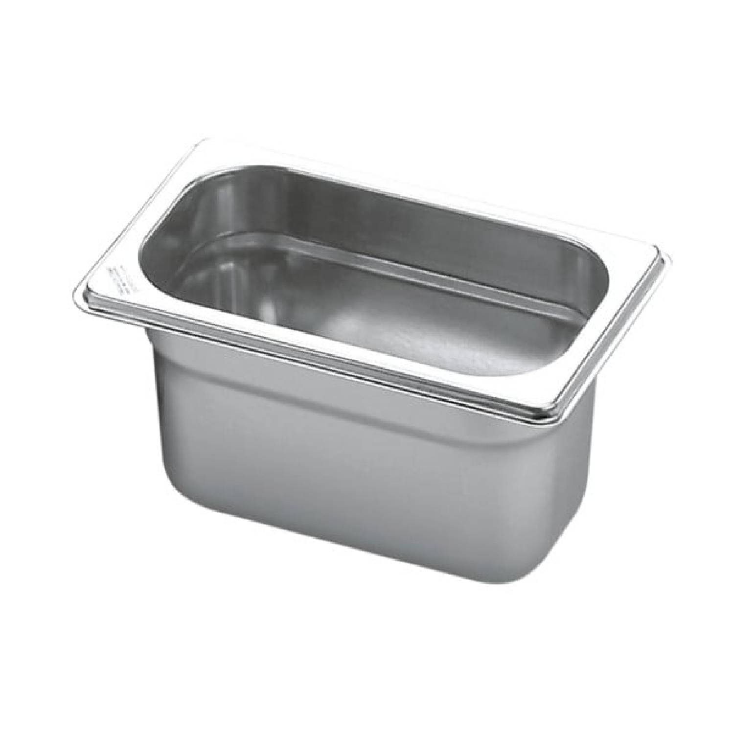 1/9 GN 100mm Deep Stainless Steel Gastronorm Pan / Container