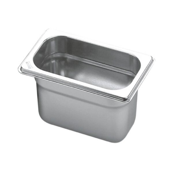 1/9 GN 150mm Deep Stainless Steel Gastronorm Pan / Container