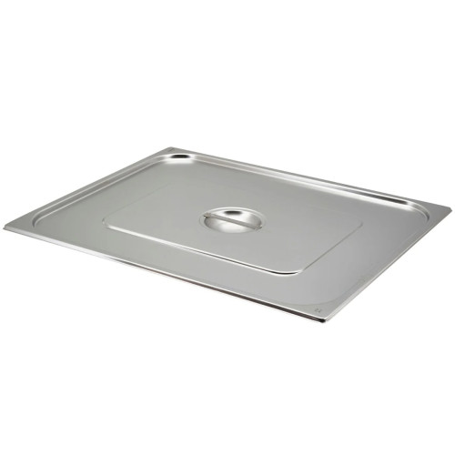 2/1 GN Stainless Steel Gastro Pan/Container Lid – Solid Lid