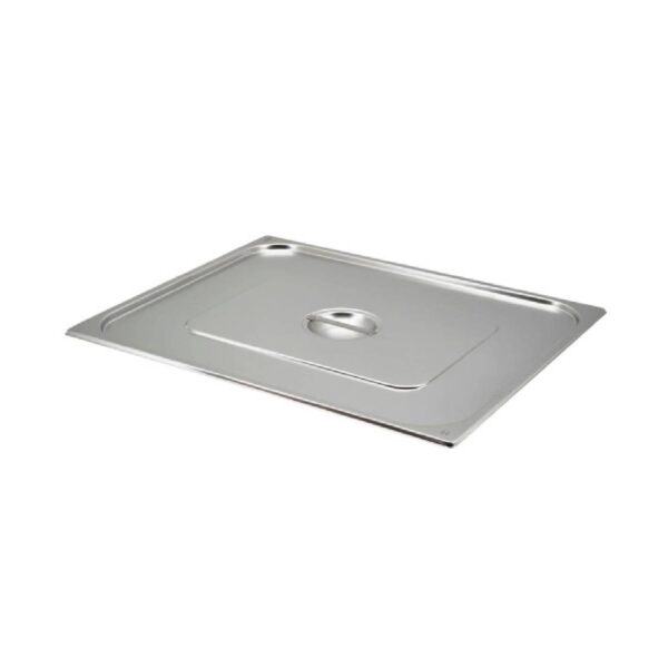 2/1 GN Stainless Steel Gastro Pan/Container Lid – Solid Lid