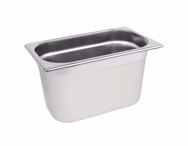 1/4 GN 150mm Deep Stainless Steel Gastronorm Pan / Container