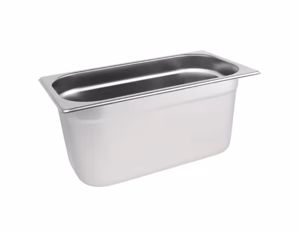 1/3 GN 150mm Deep Stainless Steel Gastronorm Pan / Container