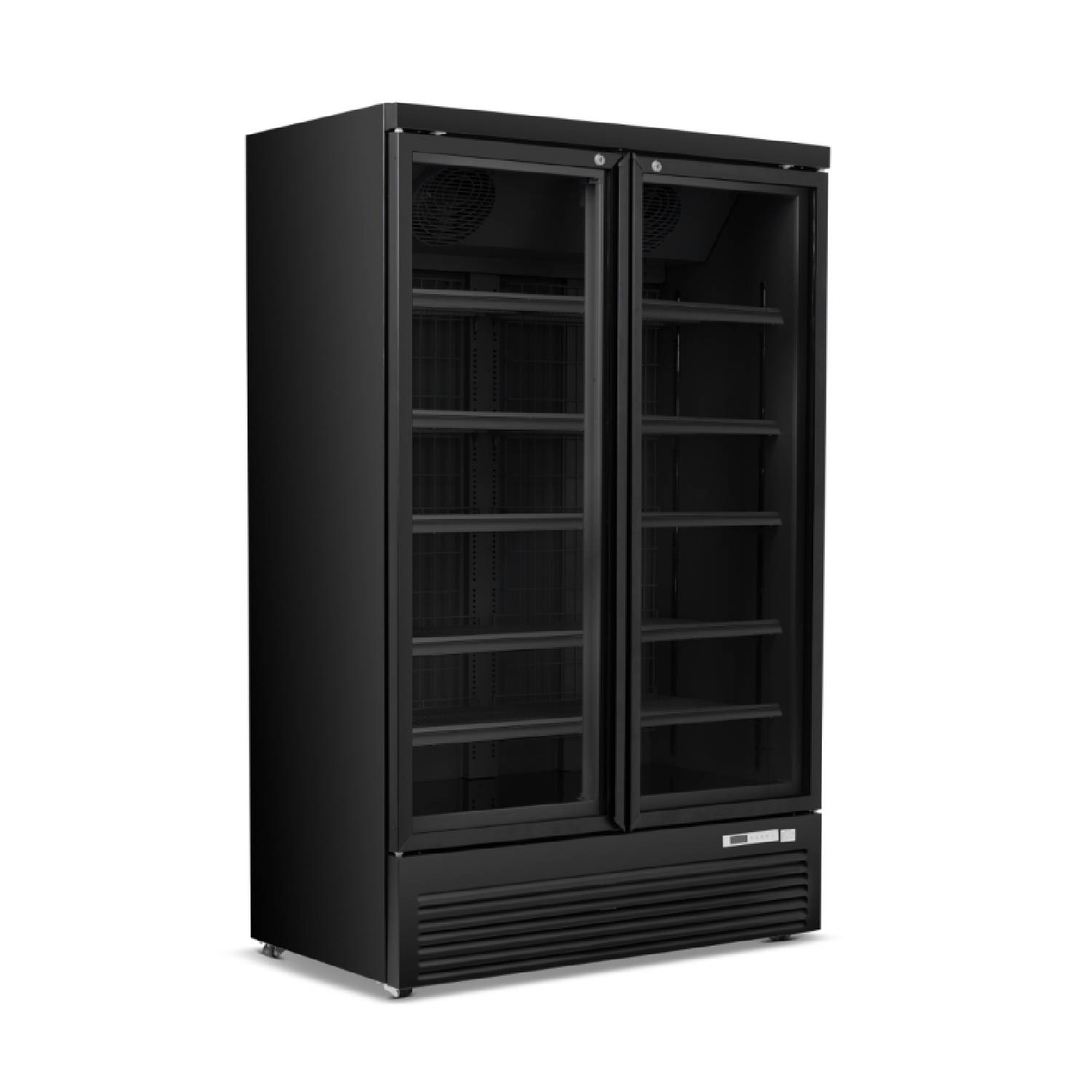 Blizzard BMF2 Double Hinged Glass Door Display Freezer