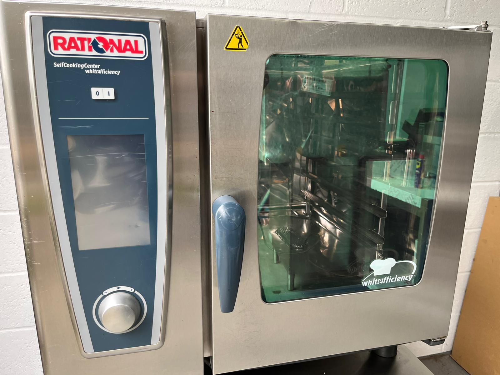 Rational SCCWE 61/1 6 Grid Gas Combi Oven on a UGII Stand Rational SCCWE 61/1 6 Grid Gas Combi Oven on a UGII Stand - Image 6