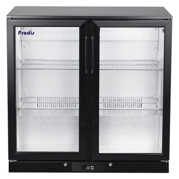 Prodis NT2BHLO-LE Low Energy, Low Profile Double Hinged Door Bottle Cooler