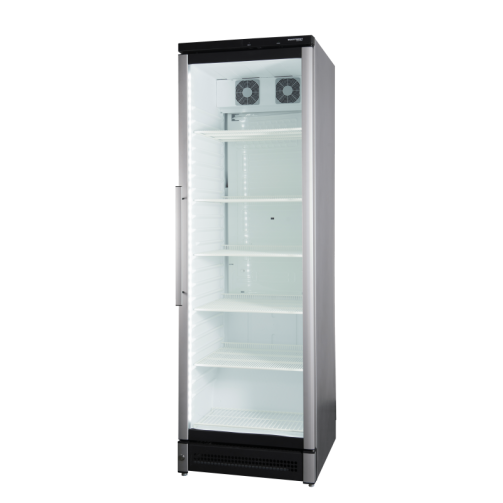GRADED Vestfrost M 180 Glass Single Door Upright Fridge, 381L GRADED Vestfrost M 180 Glass Single Door Upright Fridge, 381L