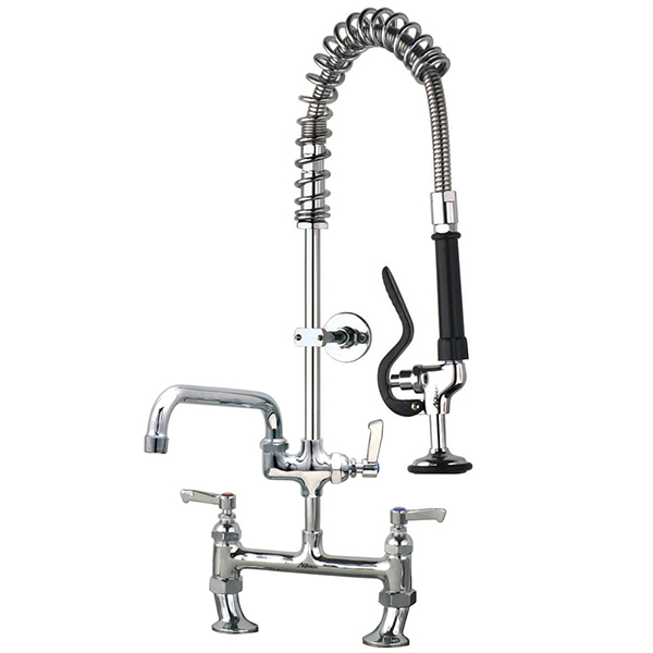 Aquajet AJPR30-SH-BF2-S Deck Mounted Pre-Rinse Spray Tap with 300mm Bowl Filler (Short)