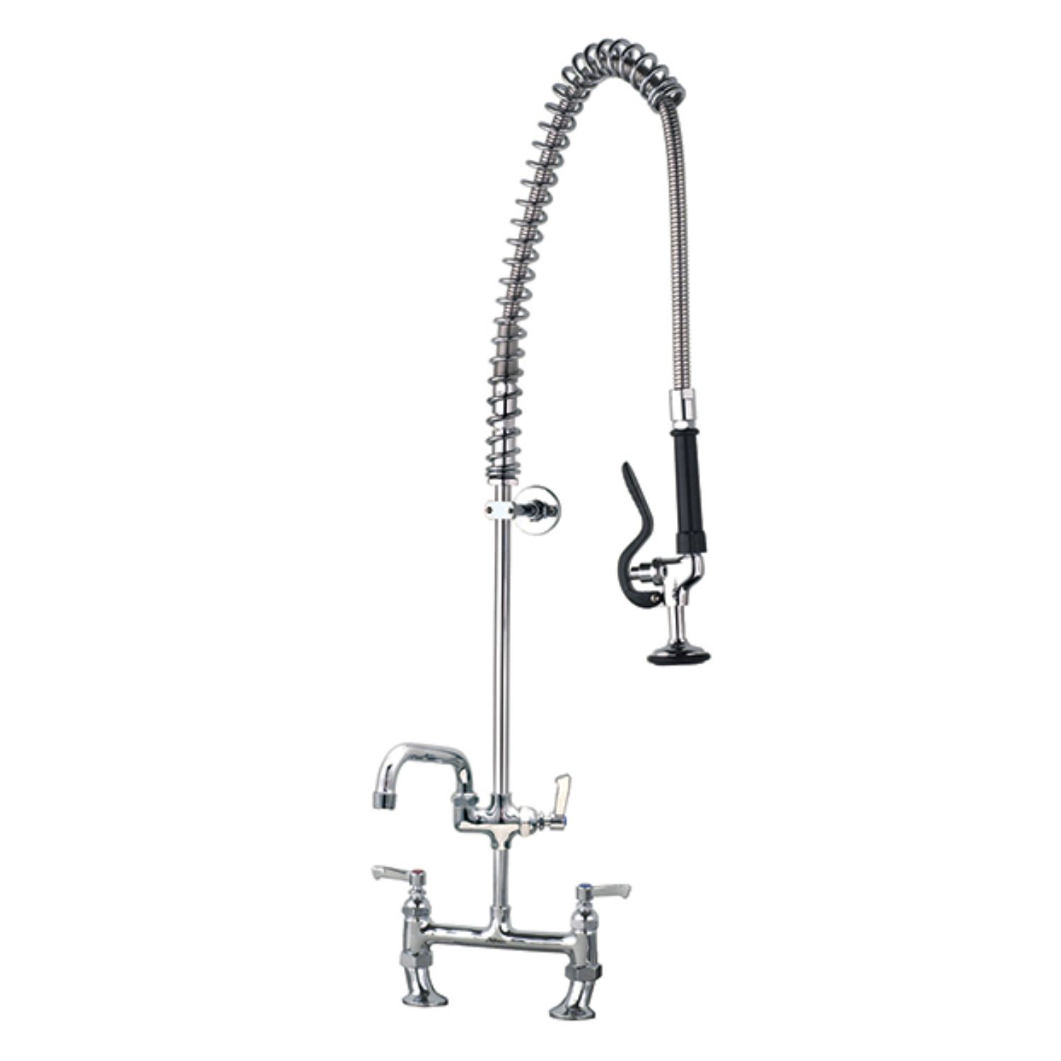 Aquajet Deck Mounted Pre-Rinse Spray Tap with 150mm Bowl Filler AJPR30-ST-BF1-S