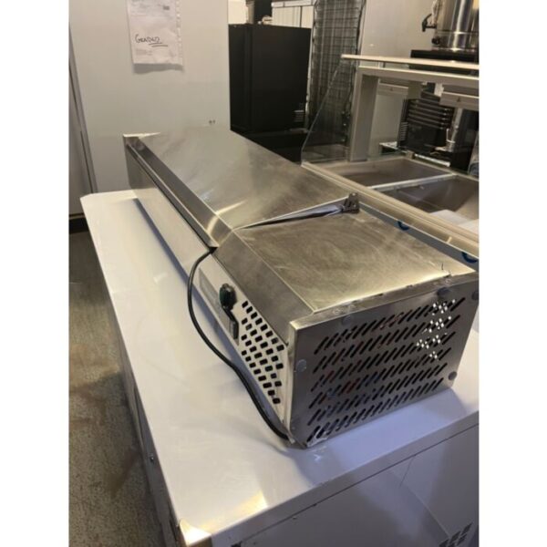 GRADED Blizzard TOP1200-14EN 1.2 m Hinged 1/4 Gastronorm Prep Top GRADED Blizzard TOP1200-14EN 1.2 m Hinged 1/4 Gastronorm Prep Top