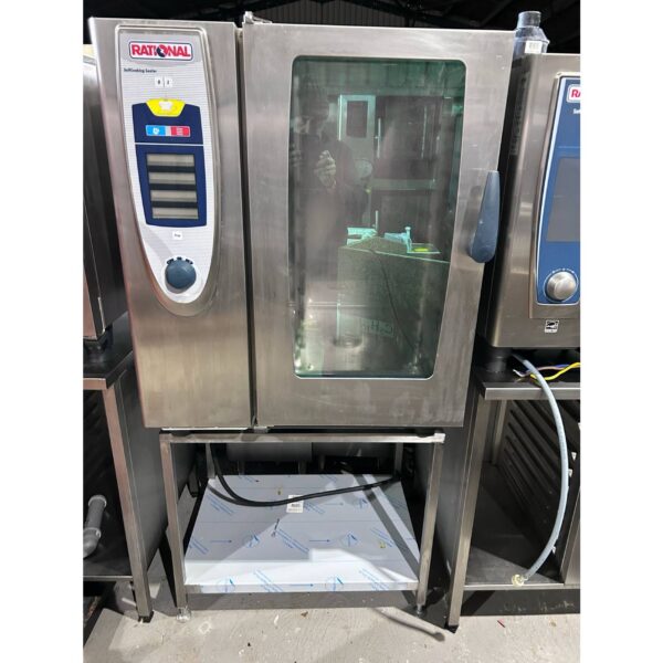 Rational SCC101E 10 grid Electric Combi Oven – Left hand hinge