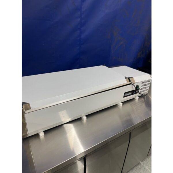 GRADED Blizzard TOP1200EN 1.2m Hinged Prep Top – 1/3 Gastronorm GRADED Blizzard TOP1200EN 1.2m Hinged Prep Top – 1/3 Gastronorm