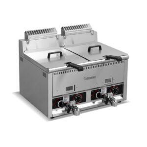 Infernus INF-12H2LPG Countertop Twin Tank LPG Gas Fryer – 2 x 12L
