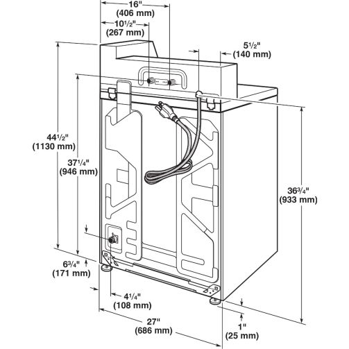 Maytag GRADED MAT23MNAGW Commercial Top-Load Washing Machine – 10.5kg Maytag GRADED MAT23MNAGW Commercial Top-Load Washing Machine – 10.5kg - Image 3