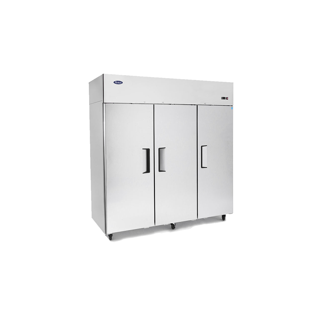 Atosa YBF9237GR Slimline Triple Door Refrigerator Atosa YBF9237GR Slimline Triple Door Refrigerator