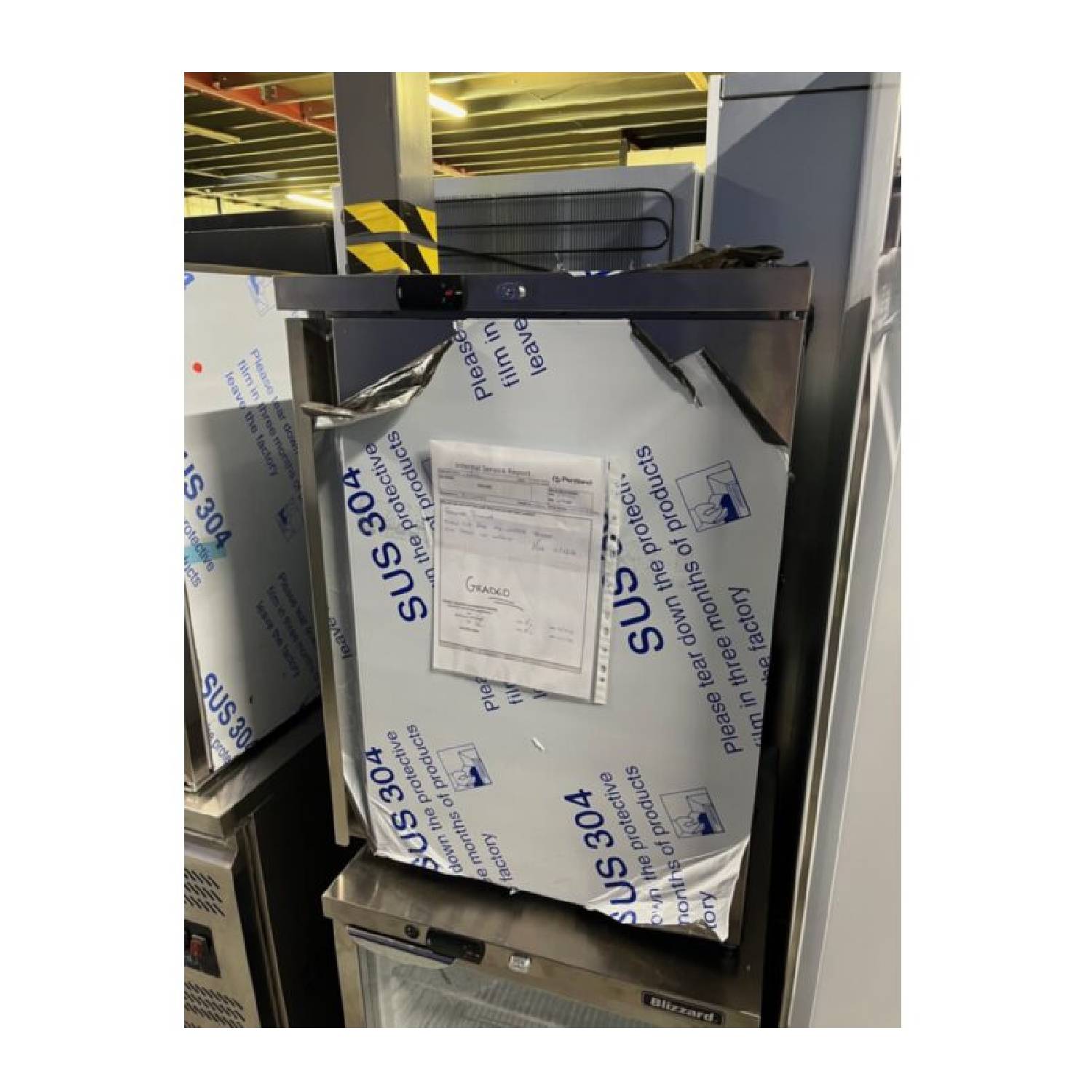 Blizzard UCR140 Single Door Undercounter Fridge – Graded Commercial Refrigerator