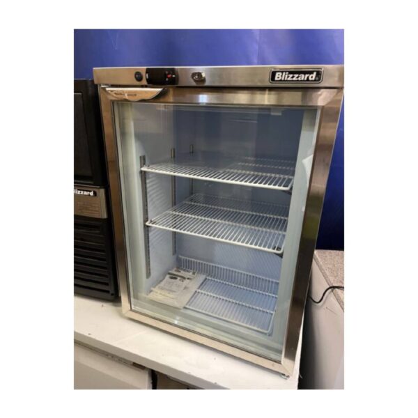 Blizzard UCR140CR Single Glass Door Undercounter Fridge – Graded Commercial Refrigerator