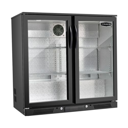 Sterling Pro Green SP2HC-BH Double Door Bottle Cooler – Graded Commercial Bottle Cooler