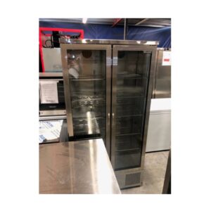 Blizzard BAR20SS Double Glass Door Bottle Cooler – Graded Commercial Bottle Cooler