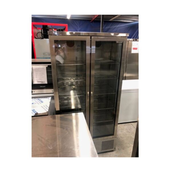 Blizzard BAR20SS Double Glass Door Bottle Cooler – Graded Commercial Bottle Cooler
