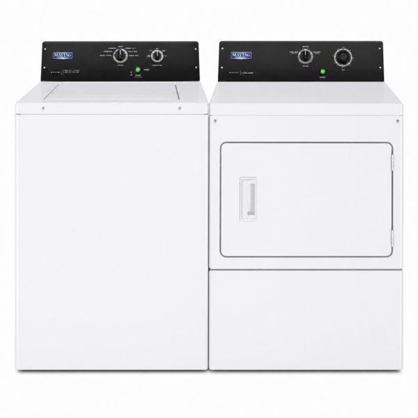 Maytag MAT23MNAGW & MDE20MNTGW 10.5kg Washer Dryer Package – Graded Commercial Laundry Set