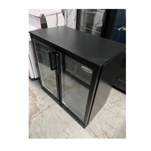 KOLDBOX Double Hinged Glass Door Bottle Cooler – Graded Commercial Bottle Cooler