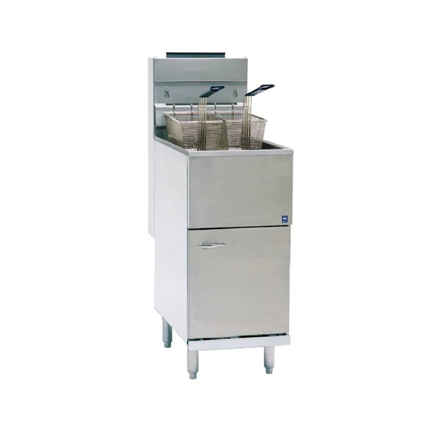 Pitco CE-35CS Free Standing Gas Fryer – Graded Commercial Single Tank Fryer Pitco CE-35CS Free Standing Gas Fryer – Graded Commercial Single Tank Fryer