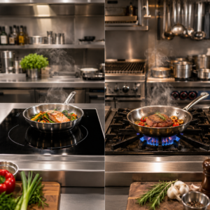 What is induction and how does it compare to gas?