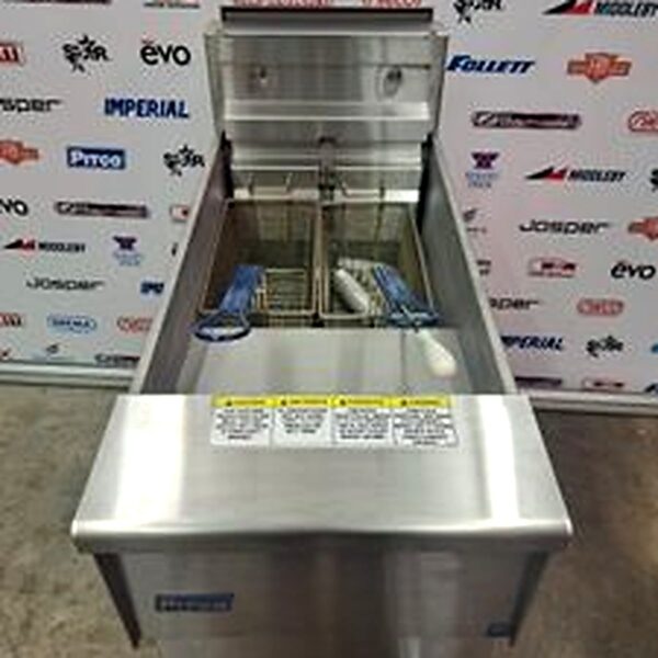 Pitco SE14-SSTC Electric Fryer – Graded Commercial Single Tank Fryer