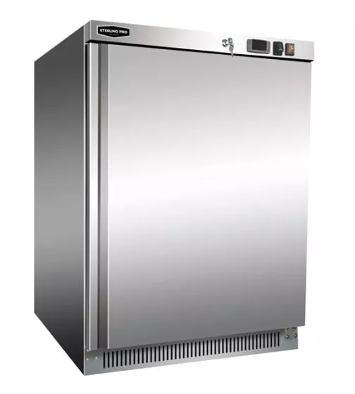 Sterling Pro SPF200S Single Door Stainless Steel Undercounter Freezer – Graded Commercial Freezer