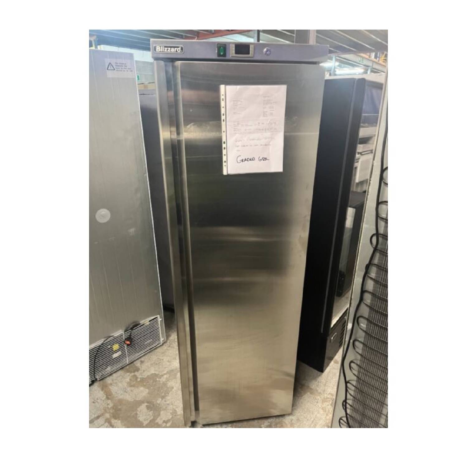 BLIZZARD LS40 Upright Single Door Freezer – Graded Commercial Freezer