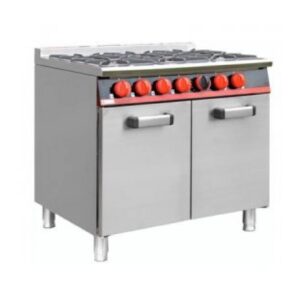 Bartlett Yeoman F30G/911 6 Burner Natural Gas Oven Range