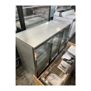 Blizzard Graded BAR3SS Triple Hinged Glass Door Bottle Cooler