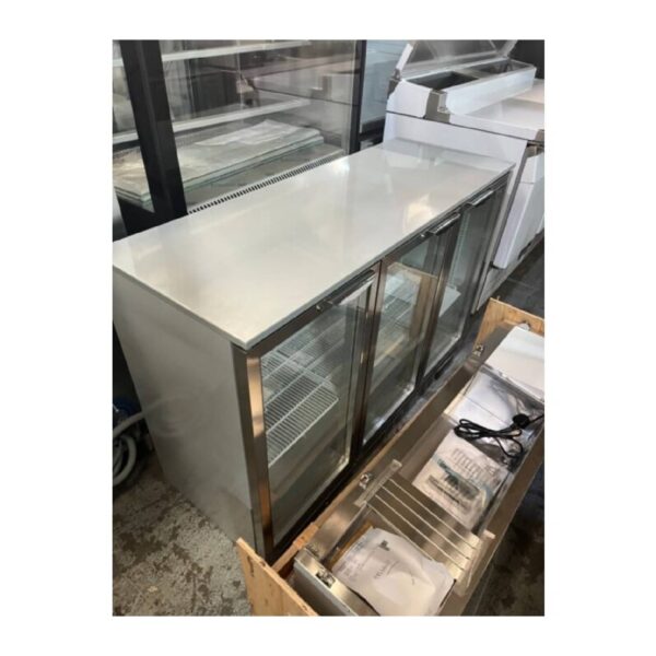 Blizzard Graded BAR3SS Triple Hinged Glass Door Bottle Cooler