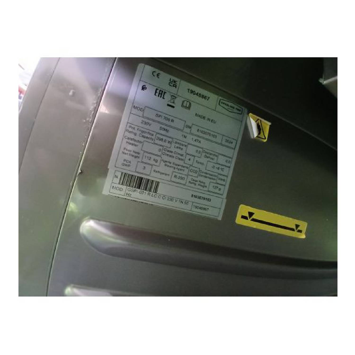 Graded Sterling Pro SPI700R Single Door Gastronorm Refrigerator 700L Graded Sterling Pro SPI700R Single Door Gastronorm Refrigerator 700L (4)