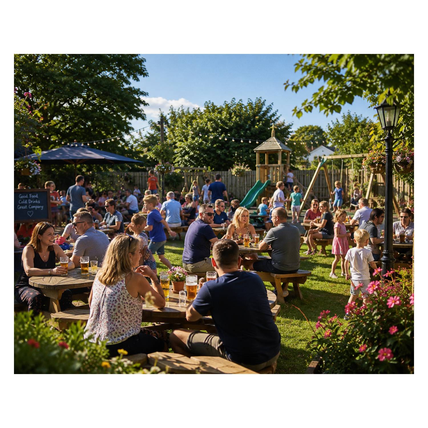 Summer Tastes Like a Pub Garden