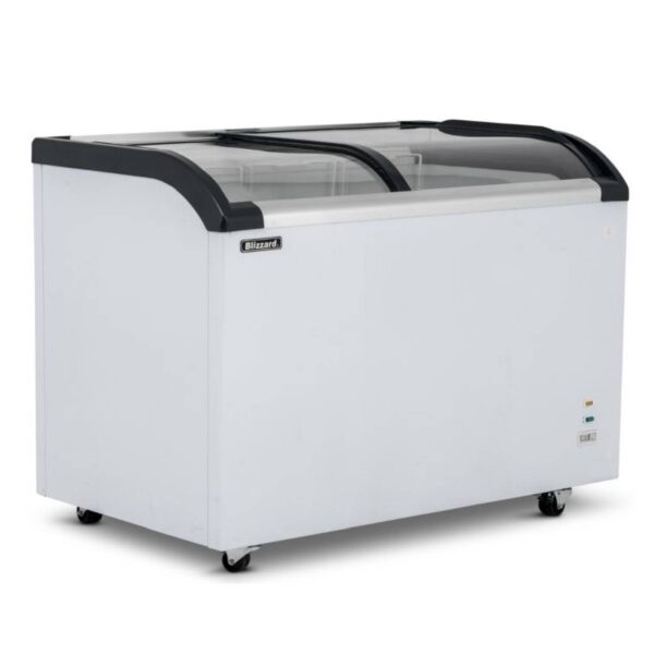 Blizzard BDF32 BLIZZARD 220L Curved Glass Lid Freezer