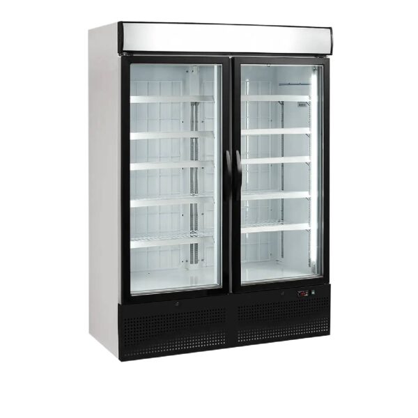 Tefcold NF5000G Glass Door Display Freezer – 930L