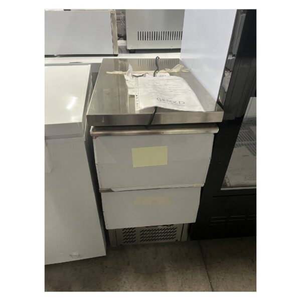 Graded Blizzard BCC1-2D Compact Double Drawer Counter Fridge