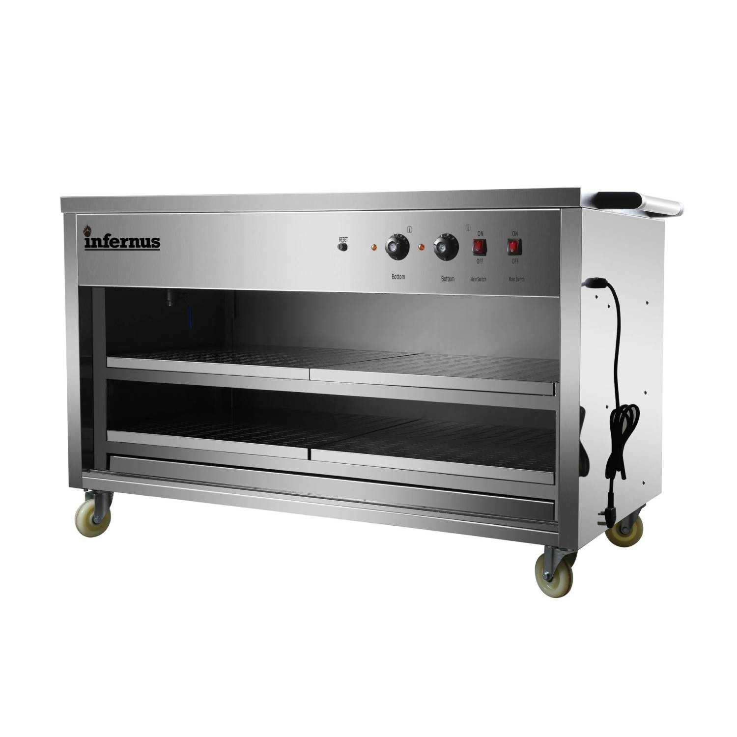 Infernus INF-HC155 Heated Display Hot Cupboard 155cm Infernus INF-HC155 Heated Display Hot Cupboard 155cm (2)